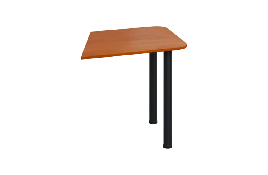 EJZ 2 - 80 přístavba jednací, kovová podnož černá, síla desky 25 mm, třešeň šumavská